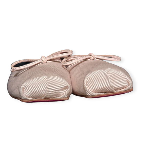 Christian Louboutin Mamadrague Light Pink Blush Ballerina Slipper Flats EU 37.5 - Picture 4 of 9